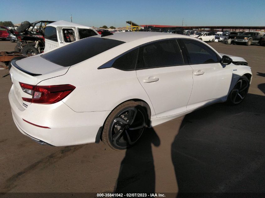 2022 HONDA ACCORD HYBRID SPORT VIN: 1HGCV3F25NA035905