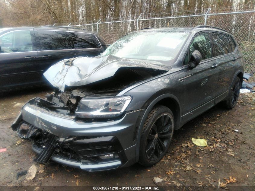 2021 VOLKSWAGEN TIGUAN SE/SE R-LINE BLACK/SEL VIN: 3VV2B7AX0MM088883
