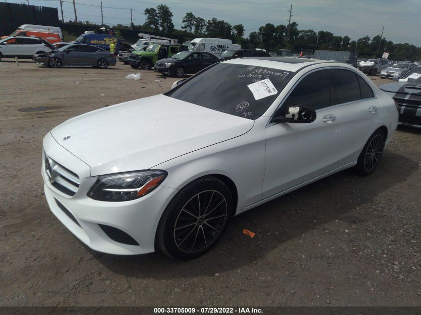 2021 MERCEDES-BENZ C-CLASS C 300 VIN: W1KWF8DB5MR620188