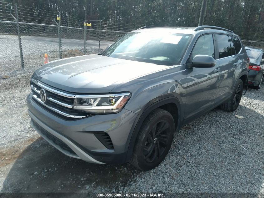 2022 VOLKSWAGEN ATLAS 3.6L V6 SE W/TECHNOLOGY VIN: 1V2JR2CA5NC511475