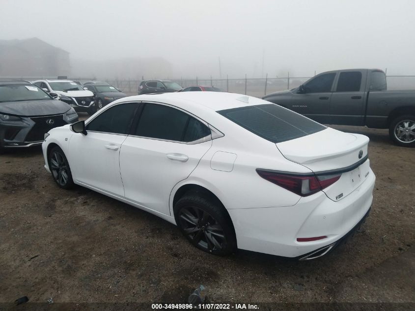 2020 LEXUS ES ES 350 F SPORT VIN: 58AGZ1B1XLU081624