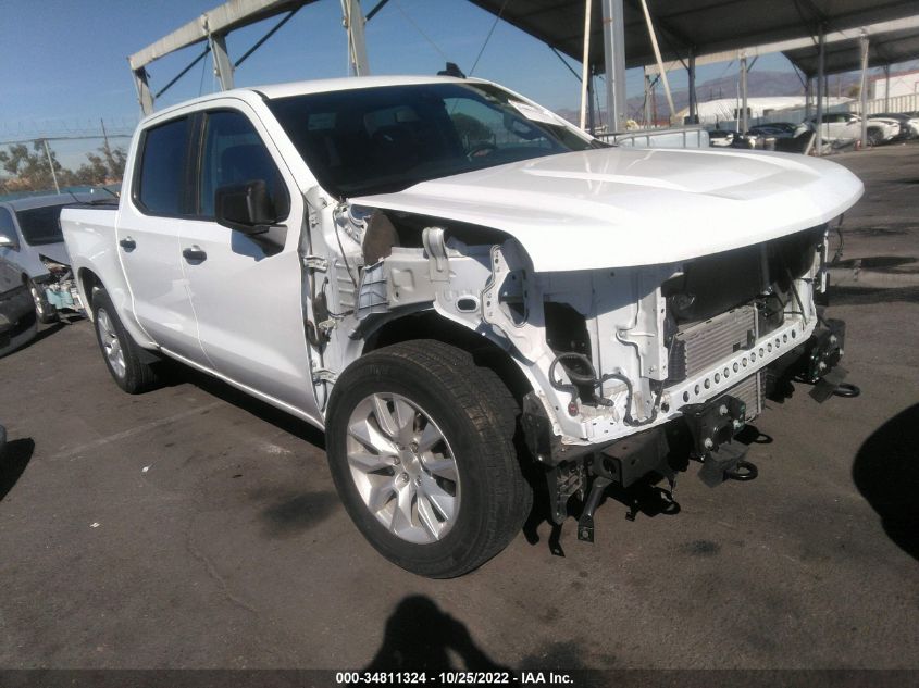 2021 CHEVROLET SILVERADO 1500 CUSTOM VIN: 3GCPWBEK0MG383331