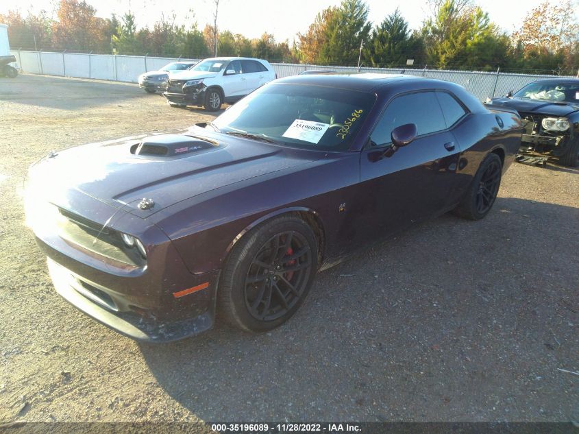 2022 DODGE CHALLENGER R/T SCAT PACK VIN: 2C3CDZFJ0NH100600