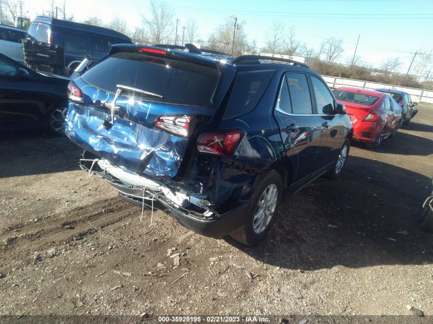 2022 CHEVROLET EQUINOX LT VIN: 3GNAXKEVXNL301036