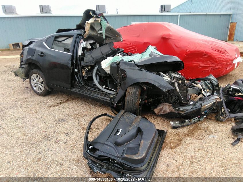 2022 NISSAN SENTRA S VIN: 3N1AB8BV9NY206102