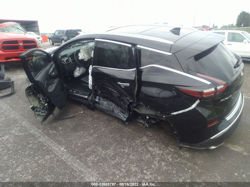 2021 NISSAN MURANO PLATINUM VIN: 5N1AZ2DS9MC132370