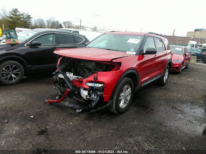 2021 FORD EXPLORER XLT VIN: 1FMSK8DH1MGB66019