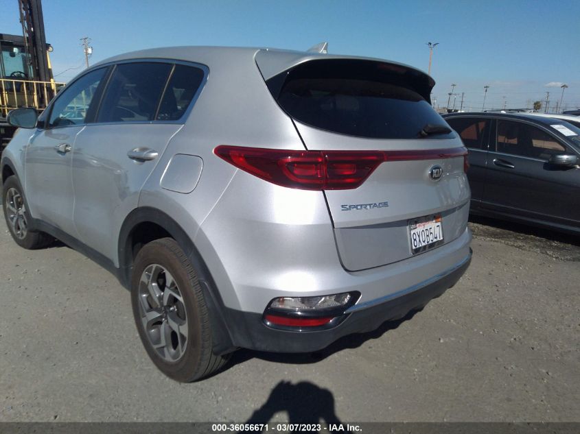 2022 KIA SPORTAGE LX VIN: KNDPMCAC5N7980658