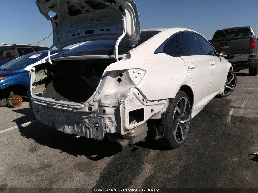 2021 HONDA ACCORD SEDAN SPORT VIN: 1HGCV2F31MA020416