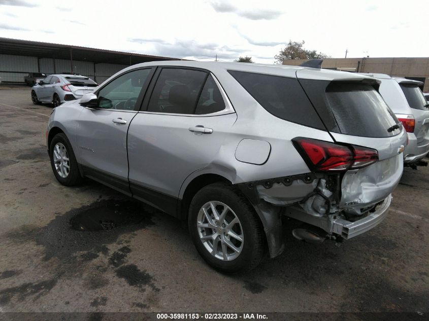 2022 CHEVROLET EQUINOX LT VIN: 3GNAXJEV1NL137332