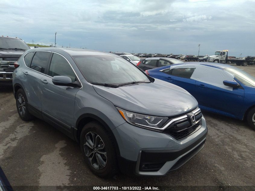 2022 HONDA CR-V EX-L VIN: 5J6RW1H8XNA008270