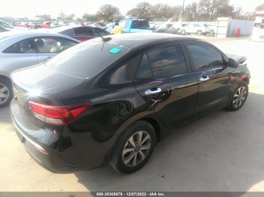 2022 KIA RIO S VIN: 3KPA24AD7NE493892