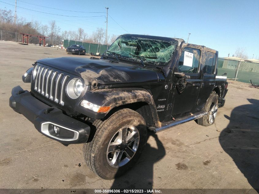2022 JEEP WRANGLER UNLIMITED SAHARA VIN: 1C4HJXEG5NW128558