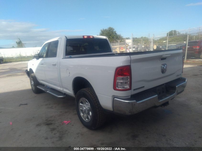 2021 RAM 2500 BIG HORN VIN: 3C6UR5DJ2MG554740