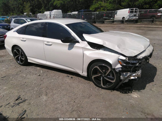 2022 HONDA ACCORD SEDAN SPORT VIN: 1HGCV1F30NA037493
