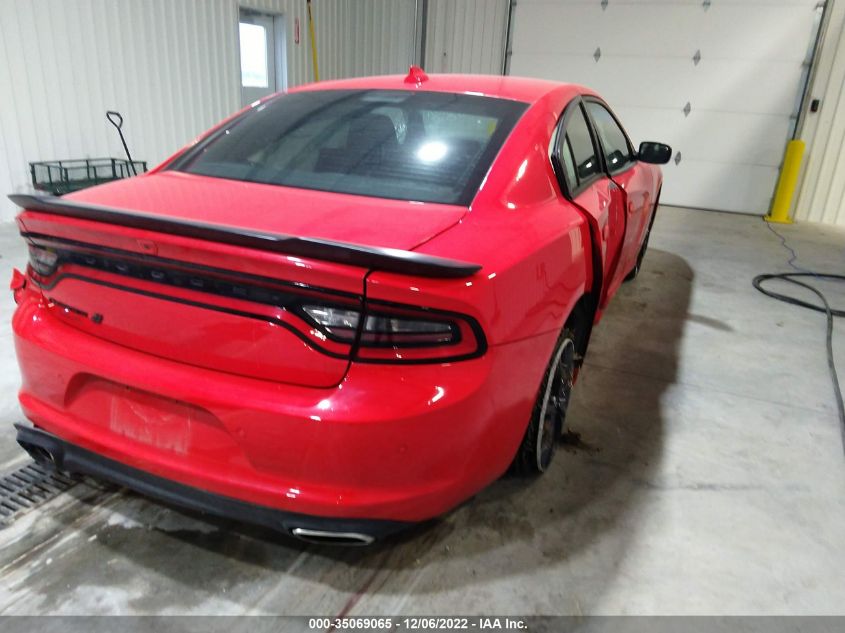 2022 DODGE CHARGER SXT VIN: 2C3CDXJG7NH120794