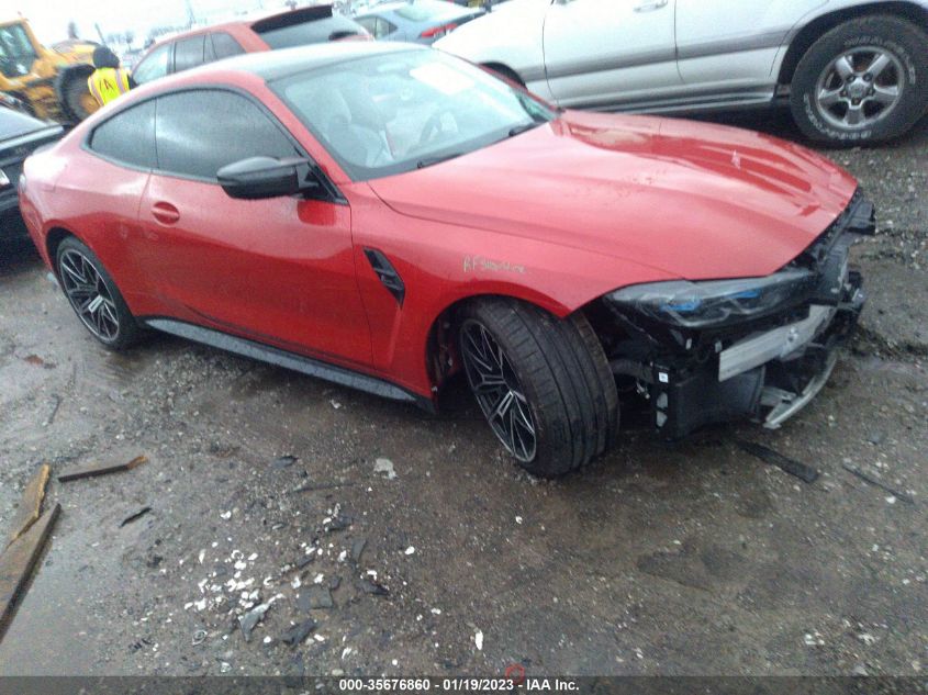 2022 BMW M4 COMPETITION XDRIVE VIN: WBS43AZ04NCJ39421