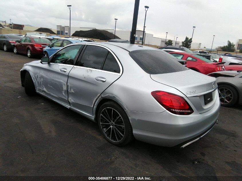 2021 MERCEDES-BENZ C-CLASS C 300 VIN: W1KWF8DB4MR642490