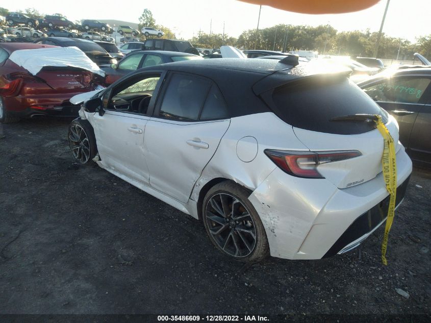 2022 TOYOTA COROLLA HATCHBACK XSE VIN: JTNC4MBE5N3160961