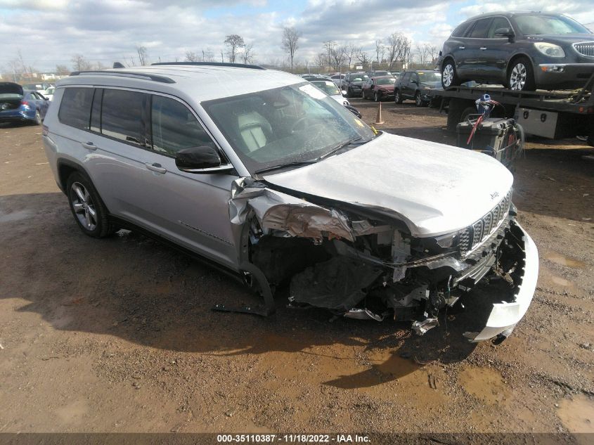 2021 JEEP GRAND CHEROKEE L LIMITED VIN: 1C4RJKBG5M8205945