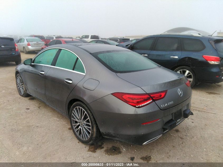 2022 MERCEDES-BENZ CLA CLA 250 VIN: W1K5J4GB2NN249790