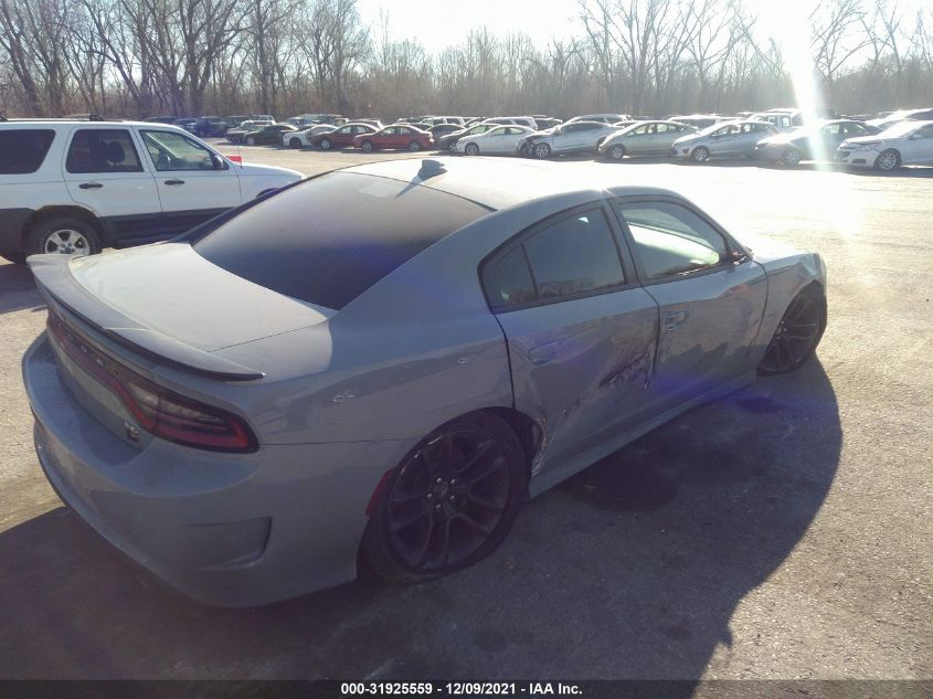 2021 DODGE CHARGER SCAT PACK VIN: 2C3CDXGJXMH622880