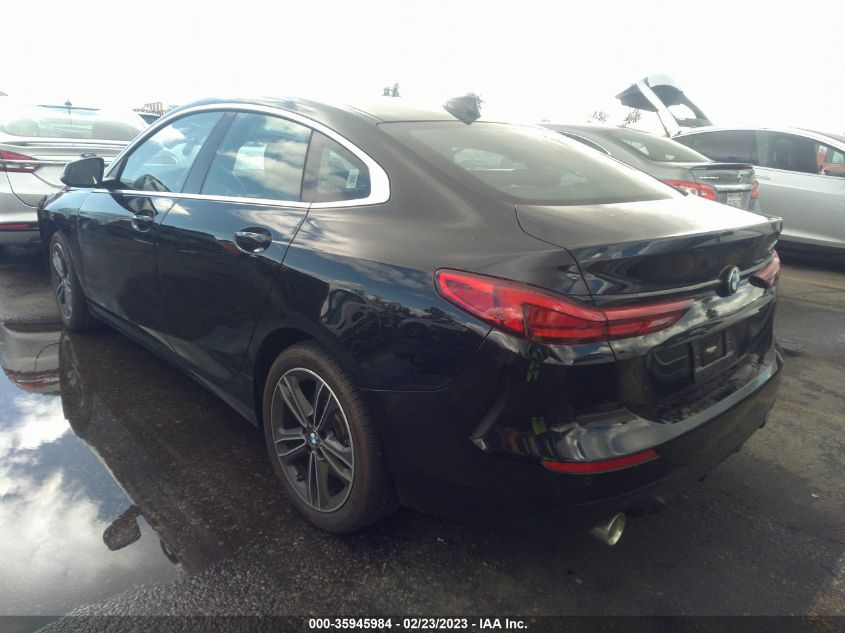 2022 BMW 2 SERIES 228I VIN: WBA53AK0XN7K33346