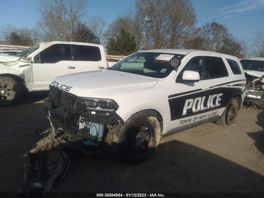 2021 DODGE DURANGO PURSUIT VIN: 1C4RDJFG4MC724977