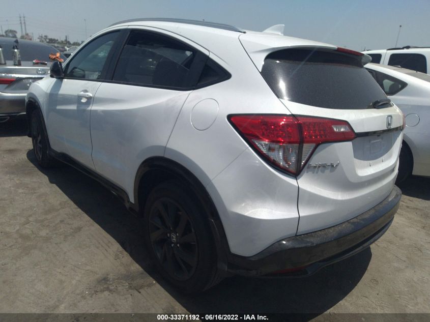 2022 HONDA HR-V SPORT VIN: 3CZRU5H14NM724231