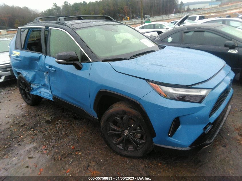 2022 TOYOTA RAV4 HYBRID XSE VIN: JTME6RFV3NJ019994