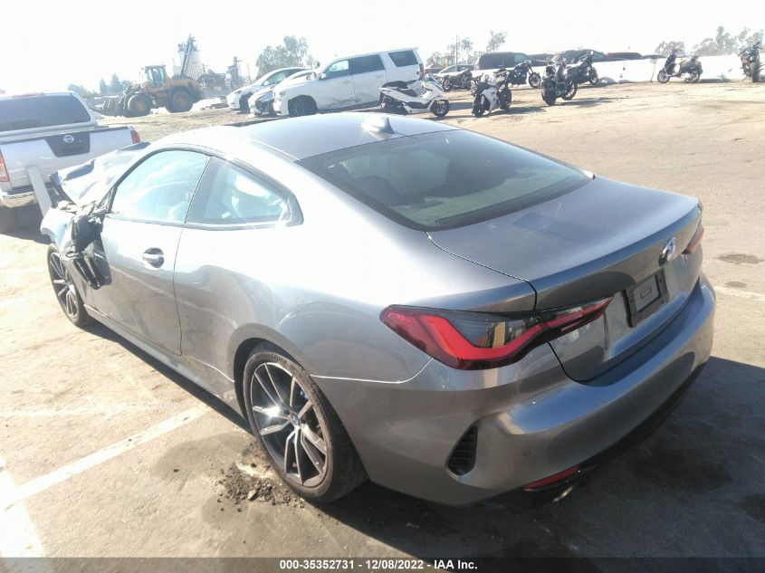 2021 BMW 4 SERIES 430I VIN: WBA53AP03MCG83020