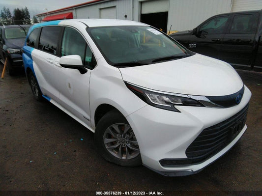 2021 TOYOTA SIENNA LE VIN: 5TDKRKECXMS045012