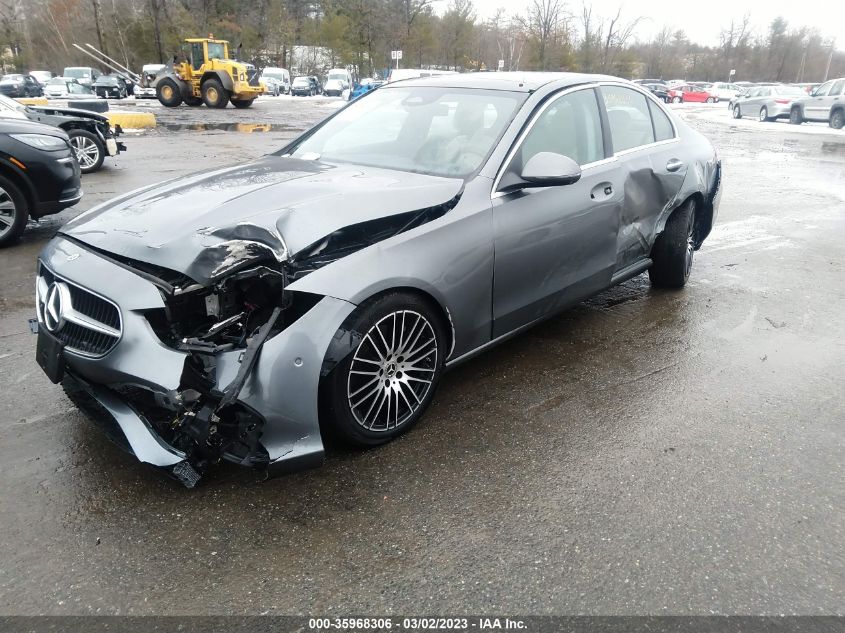 2022 MERCEDES-BENZ C-CLASS C 300 VIN: W1KAF4HB8NR009005