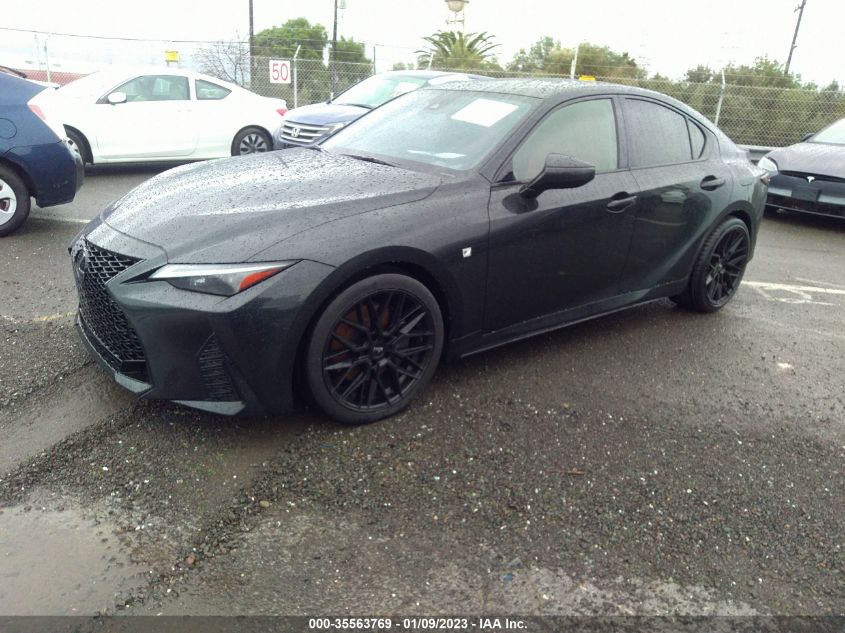2021 LEXUS IS IS 350 F SPORT VIN: JTHGZ1B29M5038598