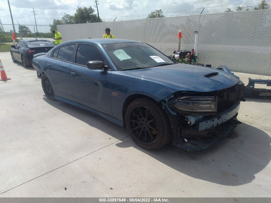 2021 DODGE CHARGER SCAT PACK VIN: 2C3CDXGJ1MH571947
