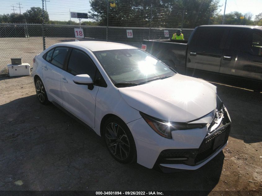 2022 TOYOTA COROLLA SE/SE NIGHTSHADE/APEX SE VIN: 5YFS4MCE4NP101115