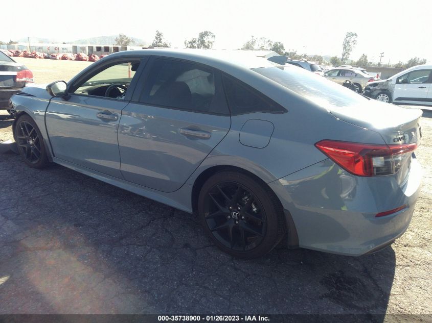 2022 HONDA CIVIC SEDAN SPORT VIN: 2HGFE2F56NH516961