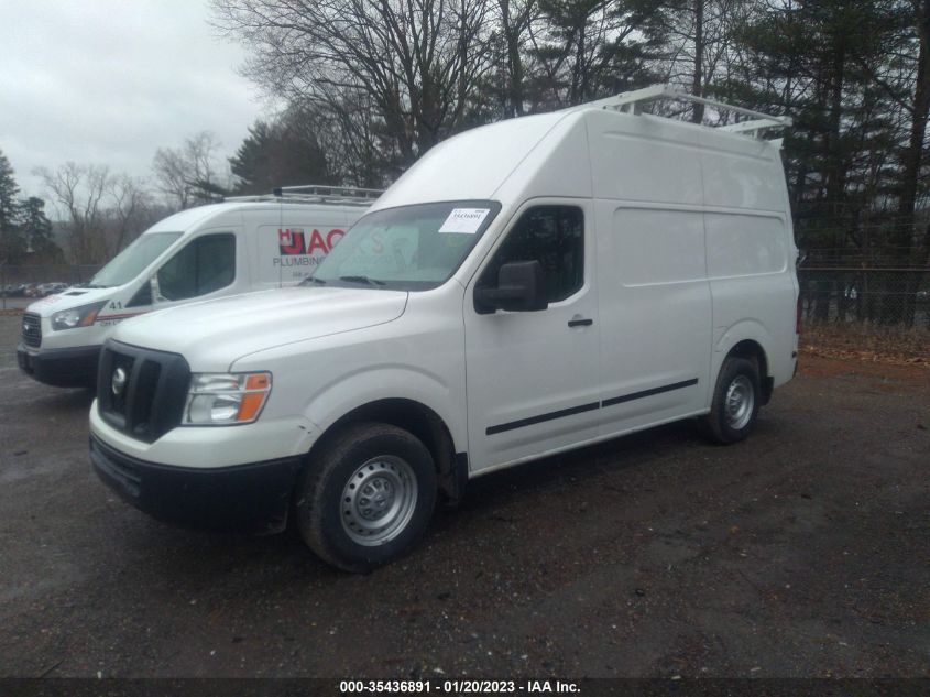 2021 NISSAN NV CARGO S VIN: 1N6BF0LY0MN801610