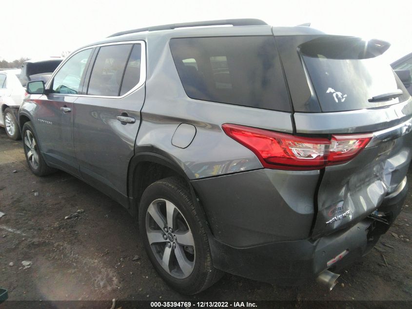 2021 CHEVROLET TRAVERSE LT LEATHER VIN: 1GNERHKW1MJ164070