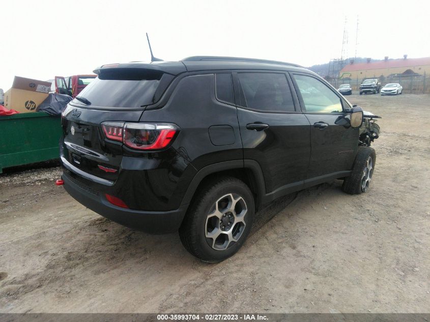2022 JEEP COMPASS TRAILHAWK VIN: 3C4NJDDB7NT197863