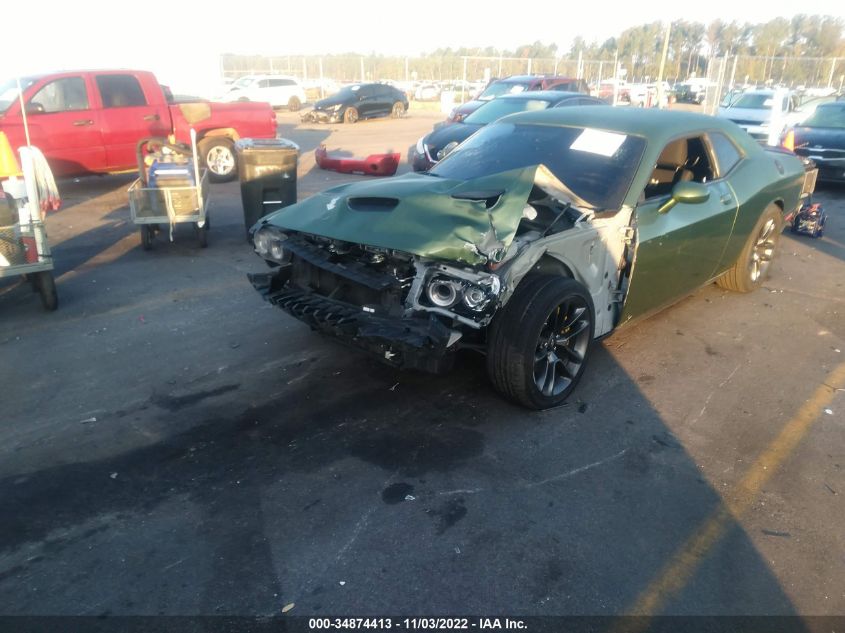 2021 DODGE CHALLENGER R/T SCAT PACK VIN: 2C3CDZFJ4MH615551