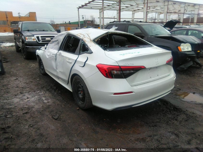 2022 HONDA CIVIC SEDAN SPORT VIN: 2HGFE2F56NH576481