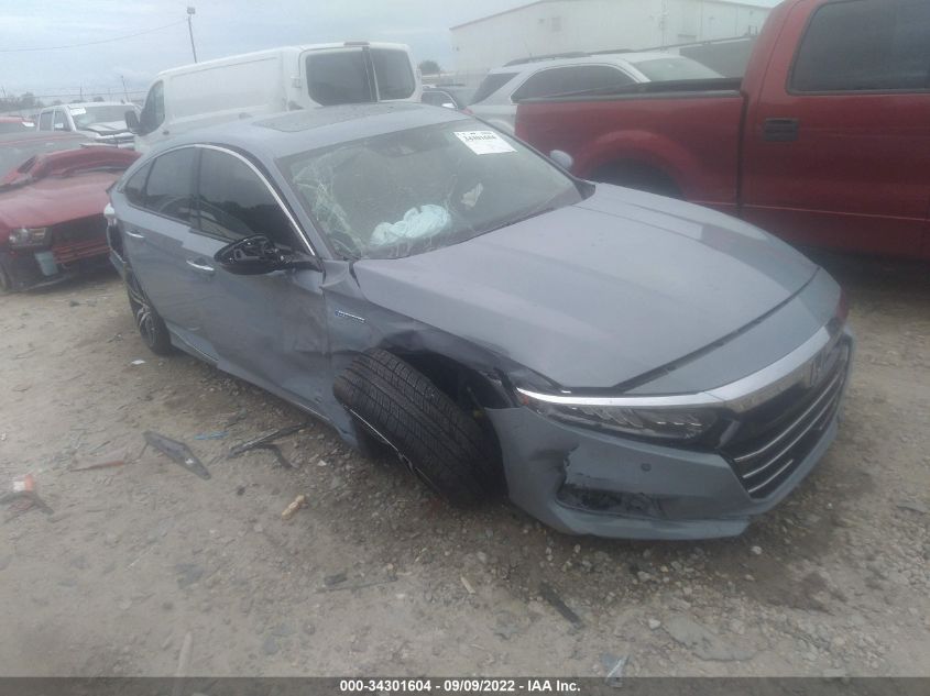 2021 HONDA ACCORD HYBRID TOURING VIN: 1HGCV3F91MA000936