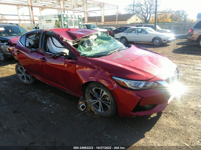 2021 NISSAN SENTRA SV VIN: 3N1AB8CV4MY264907