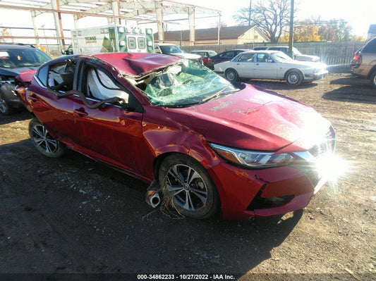 2021 NISSAN SENTRA SV VIN: 3N1AB8CV4MY264907