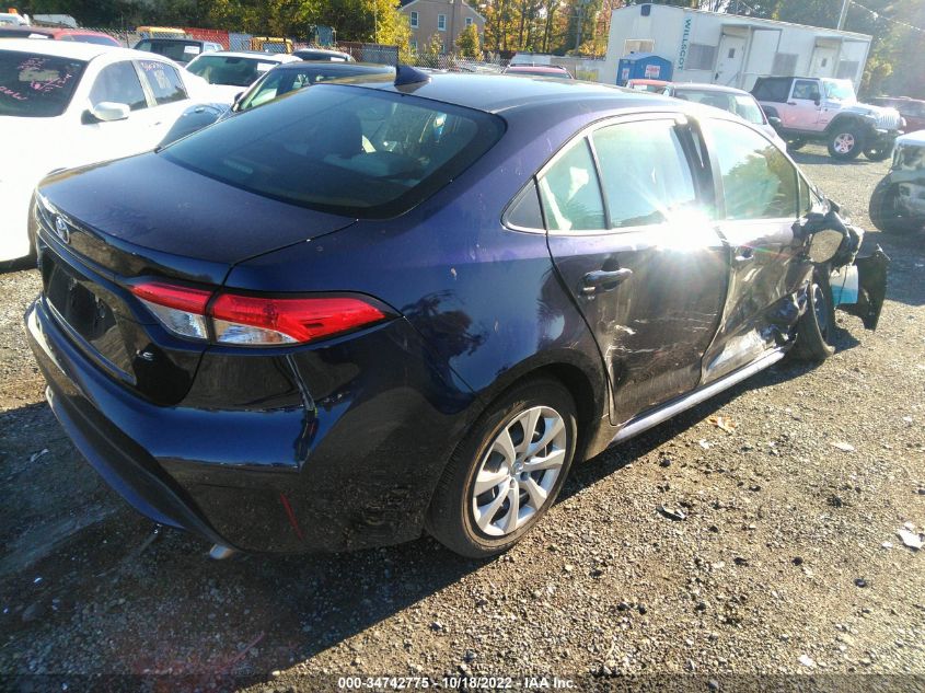 2020 TOYOTA COROLLA LE VIN: JTDEPRAE5LJ112159