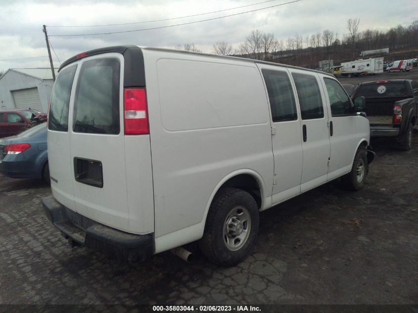 2021 CHEVROLET EXPRESS CARGO VAN VIN: 1GCWGAF70M1163750