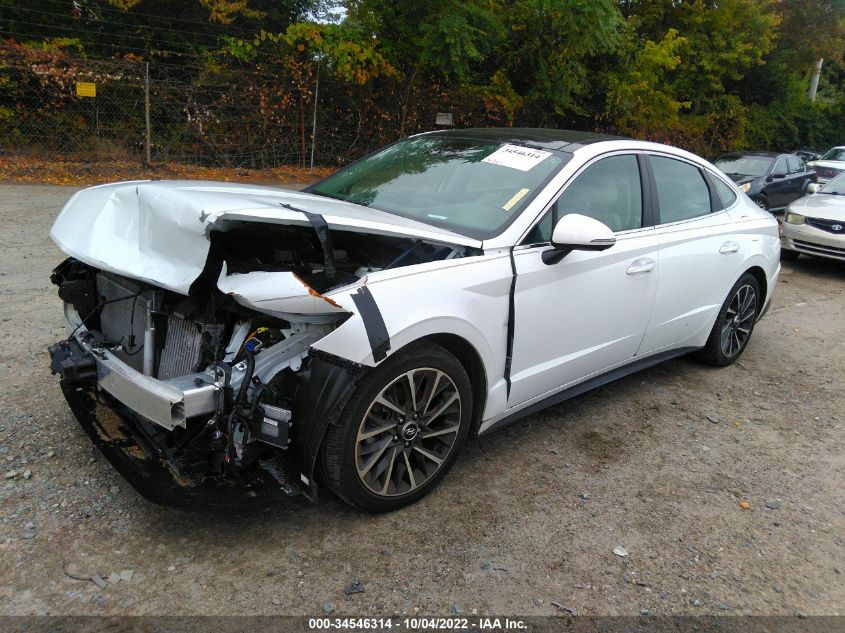 2020 HYUNDAI SONATA LIMITED VIN: 5NPEH4J25LH048560