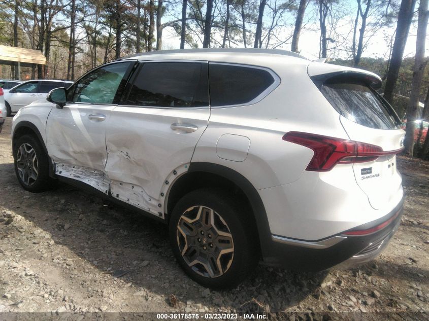 2022 HYUNDAI SANTA FE HYBRID SEL PREMIUM VIN: KM8S3DA11NU035608