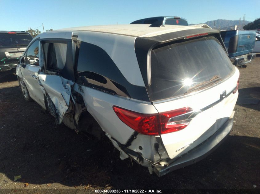 2020 HONDA ODYSSEY EX-L VIN: 5FNRL6H70LB028051